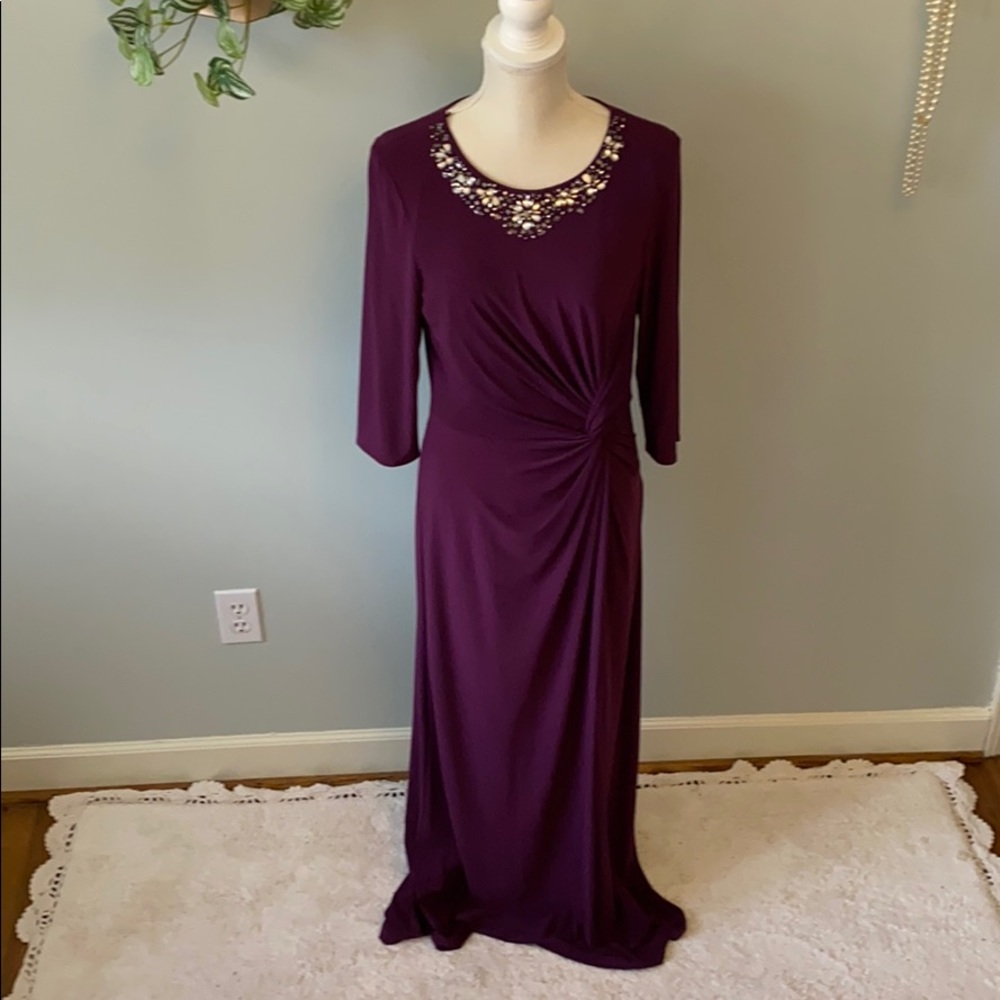 Striking Plum Dress
